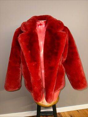 Apparis faux fur coat jacket